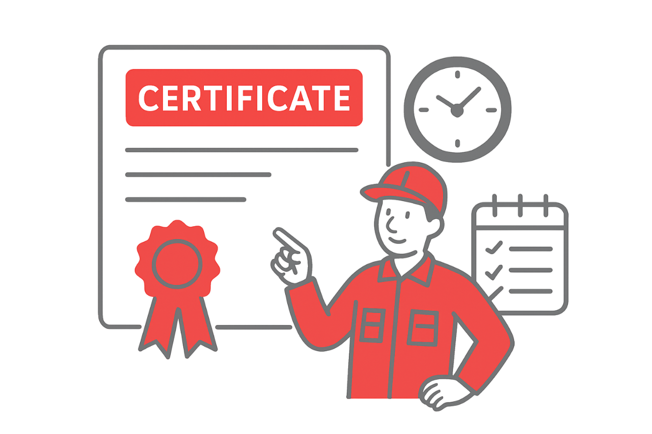 Certificate & Licence Tracking